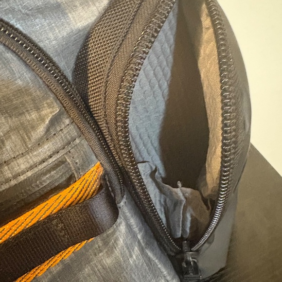 🎒 TUMI Voyage Backpack | Gray & Black with Orange Accents - Picture 6 of 16